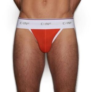 Men’s Small C-in-2 ‘Throwback Street Jock’ in Riley Red, NWT